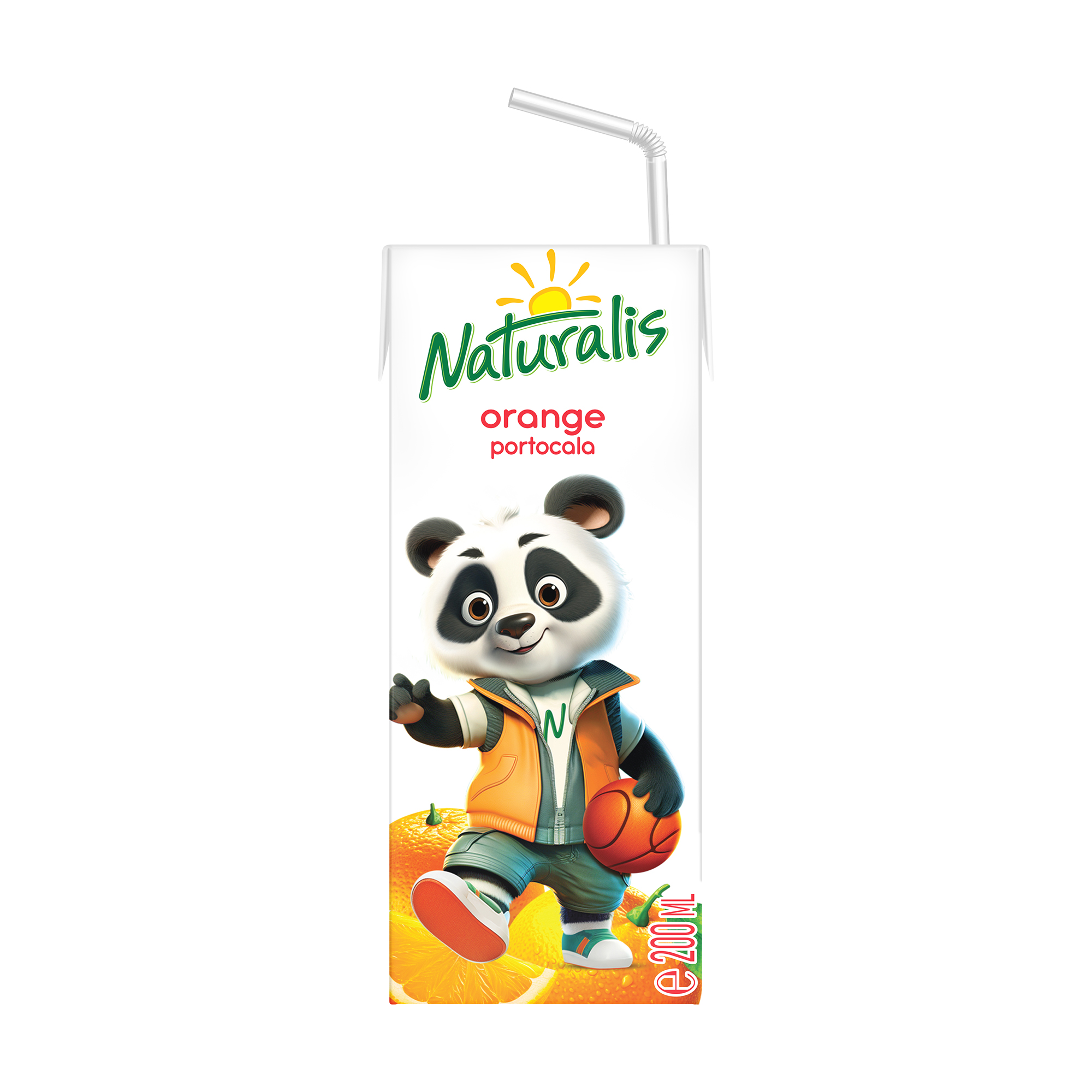 Напій Naturalis Апельсиновий, 200 мл