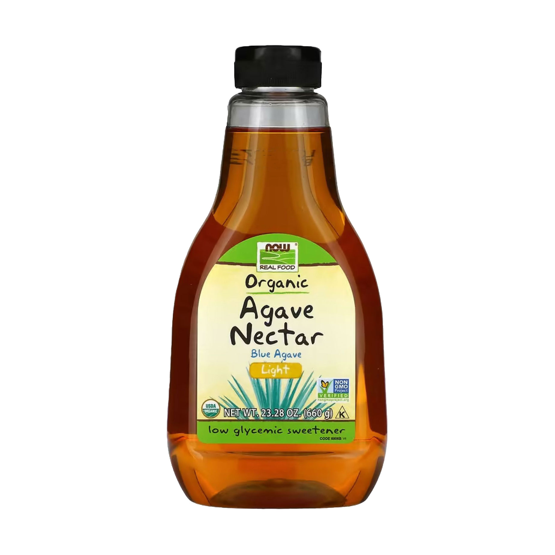 Нектар Агави NOW foods Real Food Agave Nectar світлий, в сиропі, 660 г
